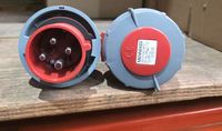 Prise industrielle frigorifique ALL MN2175B IP67 440V 32A-3H 3P+PE ABS pour conteneur frigorifique avec support technique en ligne