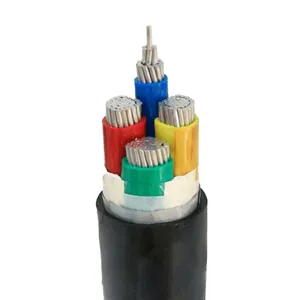 Low Voltage XLPE/PVC/LSFH insulation jacket aluminum alloy electrical wire prices armored cable