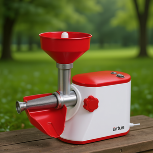 Passerette à tomates électrique S15 blanche et rouge 250W - Product Image 3