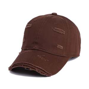 Venta al por mayor Unisex Ajustable Mujeres Hombres Vintage Sombrero de papá desgastado Algodón lavado Gorra de béisbol con logotipo personalizado - Product Image 4