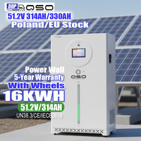 DDP Stock UE Batería de Litio LiFePO4 de 16 kWh 48V 4nrgy 16kW 15kW 15 16 kW kWh 15kWh 51.2V 300Ah 314Ah para Almacenamiento de Energía Solar