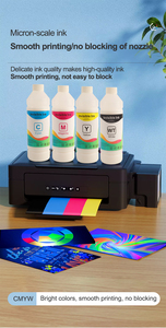 Chất lượng cao 500ml <span class=keywords><strong>UV</strong></span> có thể nhìn thấy cơ sở nước vô hình mực cho <span class=keywords><strong>Epson</strong></span> r330 <span class=keywords><strong>T50</strong></span> R230 80 Wát l801 L805 L130 l1110 máy in phun - Product Image 6