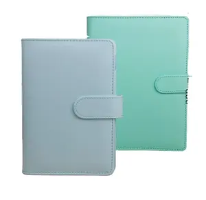 Penjualan Terbaik A5 A6 Folder Daun Longgar 6 Cincin Organizer Perencana Notebook Penutup Pengikat Anggaran