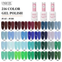 Kit professionnel de vernis à ongles gel UV en gros, haute pigmentation, 216 couleurs, 15 ml, pour salon, marque privée, OEM, ODM, personnalisé