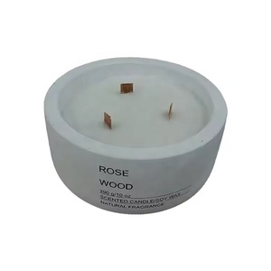 Bougie pot de ciment pot de <span class=keywords><strong>béton</strong></span> avec <span class=keywords><strong>couvercle</strong></span> en gros avec <span class=keywords><strong>couvercle</strong></span> bocaux de bougie en <span class=keywords><strong>béton</strong></span> - Product Image 1