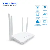 TROLINK Router Wifi 300Mbps CPE Modem 4G LTE Router Wifi Lte CPE Router Wifi 4G LTE dengan Slot Kartu Sim