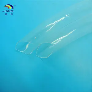 Tubo termo retrátil transparente, encolhedor de tubos