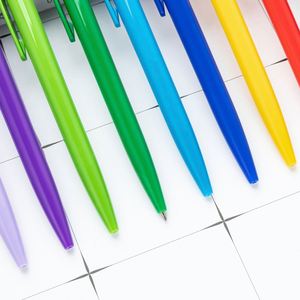 Custom Logo UV Printed Feather Body Multi-Functional Hotel Plastic <b>Ballpoint</b> <b>Pen</b> 1.0mm Writing Width Promotional Gift - Product Image 4
