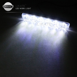 Lkt voiture <span class=keywords><strong>de</strong></span> <span class=keywords><strong>jour</strong></span> énergie éolienne 12W DRL 6 LEDs DC 12V lumière antibrouillard voiture DRL lampe <span class=keywords><strong>de</strong></span> conduite - Product Image 5