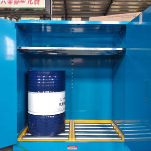 خزانة معدنية كيميائية مقاومة للحريق 416 لتر على الطراز الصناعي ، معدات مختبر أمان لتخزين الأسطوانات للمختبرات الكيميائية - Product Image 4