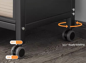 Muebles de Cocina Multifuncionales de Diseño Moderno en Negro/Blanco/Antracita con Recubrimiento en Polvo y Estructura Desmontable para Cocina y Sala de Estar - Product Image 6
