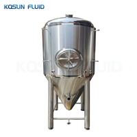 Acier inoxydable 100l 500 litres unitank cerveza vin brasserie brassage bière conique fermentador fermenteur réservoir équipement machine