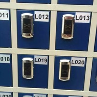 Carte de clé électronique RF Bracelet RFID Carte 13.56Mhz Serrure d'armoire pour casiers d'hôtel avec LOGO