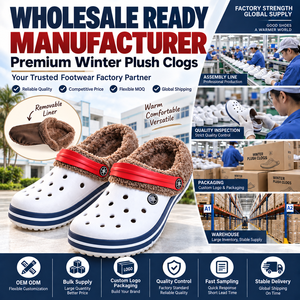Großhandel: Sofort lieferbare EVA-Clogs – Flexible Mindestbestellmenge, schnelle Mustererstellung – Herren-Slides, Damen-Sandalen und Schuhe für kaltes Wetter - Product Image 5