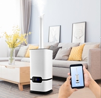 Humidificateur d'air à brouillard froid portable à ultrasons, réservoir d'eau de grand volume de 16l pour chambre à coucher