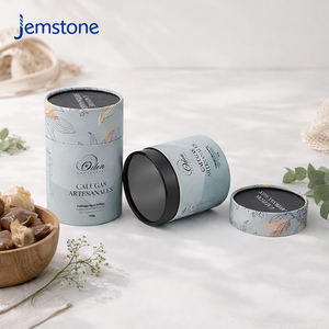 กล่องกระดาษทรงกระบอกสำหรับบรรจุภัณฑ์อาหาร ช็อกโกแลต บิสกิต คุกกี้ ถั่ว แบบพิมพ์ลายตามสั่ง รีไซเคิลได้ - Product Image 2