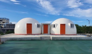 OMNIDOME 6B Modular Prefab House Glamping Dome Camp Tent FRP Prefabricated Shelter Storage Building - Product Image 5