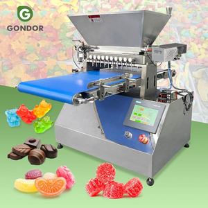 Small Hand Rubber Jelly Gummy Fruit Juice Vitamin Automatic Starch Small <b>Candy</b> Bean Production Mould Make <b>Machine</b> - Product Image 1