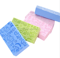Éponge de nettoyage mignonne de dessin animé pour enfants, éponge de bain exfoliante ultra douce en PVA pour le corps