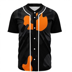 เสื้อซอฟต์บอลพิมพ์ลาย3D เครื่องแบบเบสบอลผ้าเจอร์ซี่พิมพ์ลายตามสั่ง - Product Image 1
