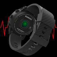 Reloj Deportivo Sunroad con GPS, Monitor de Ritmo Cardíaco y Recuperación, Seguimiento de Actividad Diaria, Logotipo Personalizado, Certificado a Prueba de Agua 100M, Cómodo