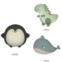 Globos de Aluminio con Forma de Cabeza de Animal de Dibujos Animados, Serie de Animales Especiales, Mono, León, Cebra, Cerdo, Zorro, Oso, Decoraciones para Fiestas de Cumpleaños Infantiles