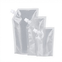 Emballage liquide recyclable en LDPE de qualité alimentaire, écologique, avec bec verseur, impression offset, taille personnalisée, pour soins de la peau, mascara, rouge à lèvres