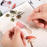 Nouveauté 2026 : Autocollants floraux naturels durables pour enfants, pour la création de cartes pliables, la création de lettres, le journal DIY et le scrapbooking