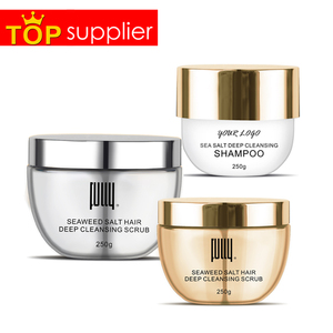 Fábrica GMPC, venta al por mayor, champú para el cuero cabelludo, uso doméstico de alta calidad, sal de algas, champú para el cabello de limpieza profunda - Product Image 1