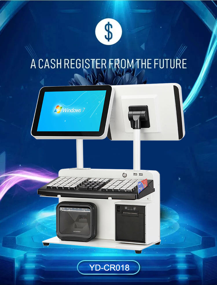 New Arrival 12.1'' All in One Windows Supermarket POS Machine Terminal for Retail Store