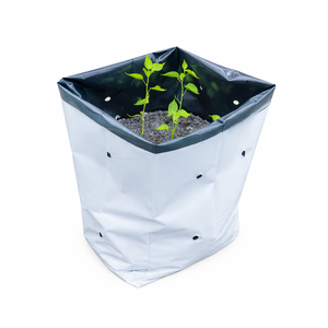 Bolsas de Cultivo de Plástico Negras con Orificios Transpirables para Plantar Plántulas de Flores, Bolsas de Jardín de Polietileno para Exteriores al por Mayor - Product Image 5