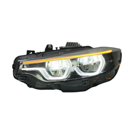 Feux avant SJC Auto Headlights Ikon V2 Style pour BMW F32 F33 F36 F82, feux de jour bicolores laser DRL, installation facile.