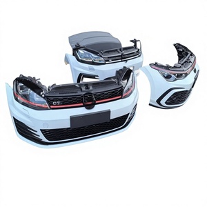 Adatto per Volkswagen <span class=keywords><strong>Golf</strong></span> GTI R Family <span class=keywords><strong>Tiguan</strong></span> R Passat CC Paraurti con Radiatore e Fari - Product Image 3