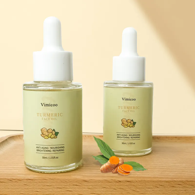 Minyak Serum Wajah, Vitamin E organik Vitamin E Perawatan Kulit Wajah Herbal Anti Penuaan kunyit