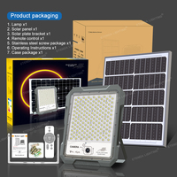 Projecteur solaire LED durable IP67 avec détecteur de mouvement pour surveillance extérieure, conception étanche pour jardins et allées