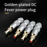Conector DC 5.5*2.5 / 5.5*2.1, Carcasa de Cobre, Chapado en Oro, Enchufe de Alimentación de Cobre Puro, Venta al por Mayor de Fábrica OEM, Jack de 8.5MM