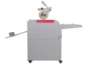 SMFM390C 370mm film machine à plastifier chauffage à l'huile rouleau chaud machine à plastifier petit plastifieur