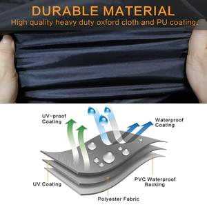 NewWind Housse étanche noire robuste 4-6 places ATV/UTV Body Protector <span class=keywords><strong>Polaris</strong></span> RZR Can-Am Maverick X3 <span class=keywords><strong>Accessoires</strong></span> - Product Image 6