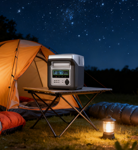 Estación de Energía Portátil de 2000W con Batería LiFePO4, Generador Solar con Arrancador de Emergencia y Linterna para Acampar al Aire Libre y Uso Doméstico - Product Image 6