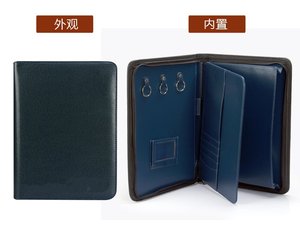 Maletín de Cuero PU Impermeable, Clásico, Suave, con Tapa Dura, para Guardar Llaves y Documentos - Product Image 3