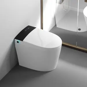 ソフトシートカバー付きスマートインテリジェント自動操作センサー隠し水槽WCトイレ