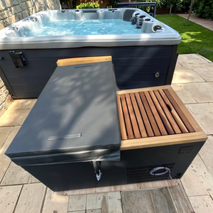 Banheira de Gelo Instantânea Naiya Moderna de Recuperação Rápida, Resistente a UV, com Chiller e Filtro para Combo de Sauna - Product Image 3