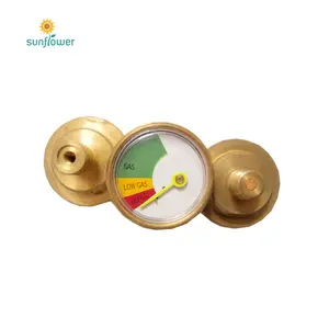 2.5 "dial capsule meteran tekanan rendah-20 sampai 80cmH2O untuk perlengkapan medis