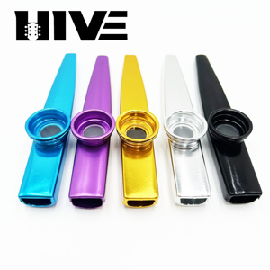 Kazoo in Metallo in Lega di Alluminio, Mini Kazoo Multicolore per Principianti, Piccolo e Portatile per Accompagnamento Chitarra e Ukulele - Product Image 6