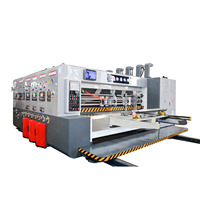 Machine de découpe et d'impression rotative robuste pour boîtes en carton ondulé