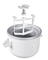 Accessoire pour robot culinaire : bol congélateur grande capacité pour la fabrication de desserts glacés maison