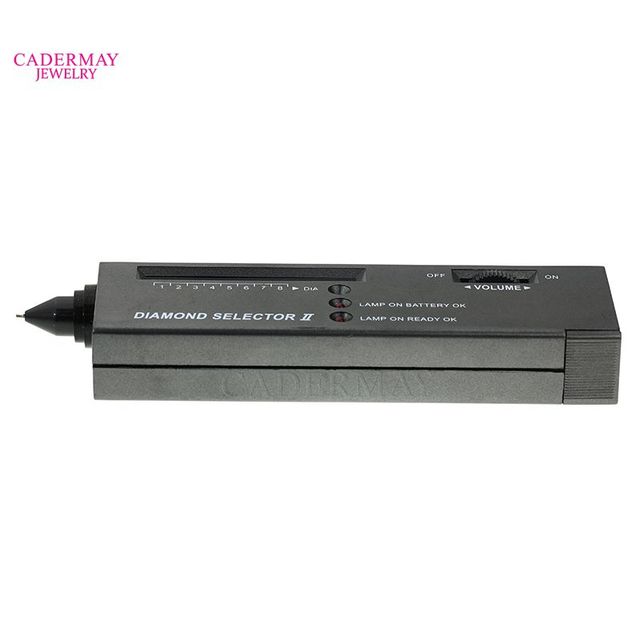 Cadermay Portable Gemstone Selector II High Accuracy Gemstone Testing Tool Diamond LED Test Pen
