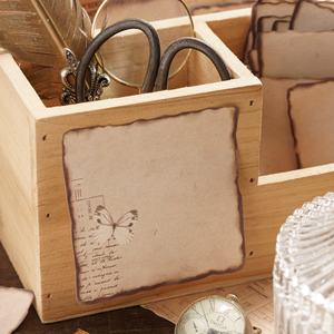 Blocchetti Adesivi Vintage Retrò con Motivi Floreali e Farfalle, Memo Autoadesivi per Scuola, Ufficio e Planner - Product Image 6