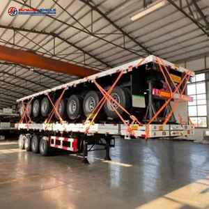 Semi-<span class=keywords><strong>remorque</strong></span> porte-conteneurs promotionnelle 40ft 20ft 48ft <span class=keywords><strong>2</strong></span> 3 4 <span class=keywords><strong>essieux</strong></span> 50 40 45 tonnes 20 40 pieds à vendre avec Twist Lock - Product Image 4