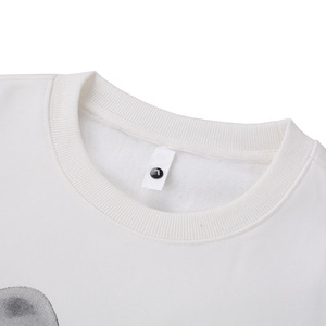 Commercio all'ingrosso di lusso con tasca Zip felpa da <span class=keywords><strong>uomo</strong></span> di marca Bear stampa digitale girocollo Pullover a maniche lunghe 100% cotone per l'autunno - Product Image 3